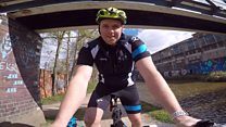 Cyclist films rides to boost self-isolators