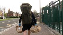 The teacher delivering dozens of lunches a day