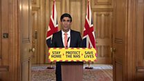 PM 'sitting up in bed' in intensive care