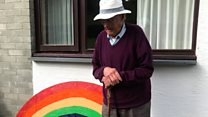 The 91-year-old Welsh Captain Tom