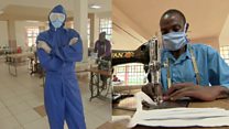 Students making critical medical kits