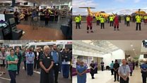 UK key worker deaths marked with minute's silence