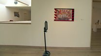 'Exploring an art gallery inside a robot'