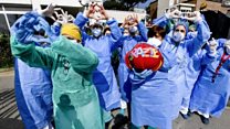 Thanking healthcare workers worldwide