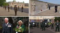 UK falls silent to mark VE Day