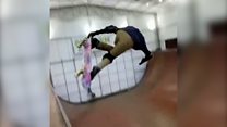 Skateboarder, 11, lands record 1080-degree turn