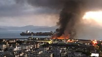 Fire engulfs San Francisco's iconic Fisherman's Wharf