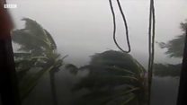 Dramatic scenes as cyclone makes landfall near Mumbai