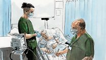 War artist captures life on Covid-19 front line