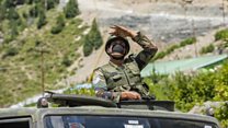 What happened on the India-China border?