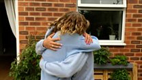 Family reunited after months of shielding