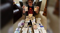 Celebrity messages to teen with cancer