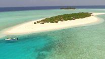 Locals save stunning Maldives islands