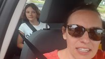 BBC journalist's video diary as she races to UK
