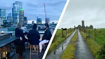 Coronavirus: The people who left London