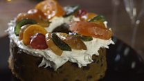 Christmas cake wreath recipe - BBC Food