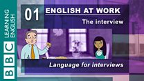 English at Work - 01 - Language for interviews