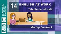 English at Work - 14 - Giving feedback