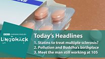Lingohack: 10 May 2017: Image with headlines
