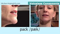 The Sound of English: Voiceless Consonants: Pack