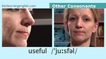 The Sound of English: other consonants: useful