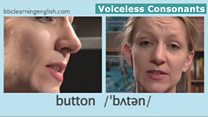 The Sounds of English: Voiceless consonants: button