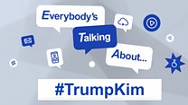 Everyone is talking about ... #TrumpKim-plain: Image