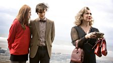 Amy, the Doctor and River Song