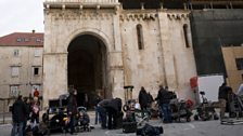 Shooting the Venetian Street Scenes