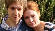 Arthur Darvill and Karen Gillan