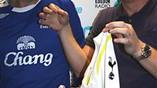 Perry Groves can barely bring himself to touch his Spurs Shirt of Hurt.