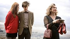 Amy, the Doctor and River Song