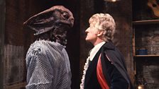 The Third Doctor Comes Face to Face with a Sea Devil