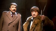 The Brigadier with the Second Doctor