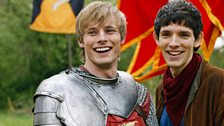 Prince Arthur and Merlin