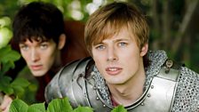 Prince Arthur and Merlin