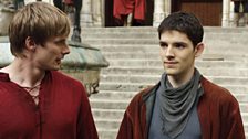 Prince Arthur and Merlin