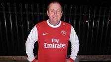 Danny Baker challenges the nation to wear a rival club kit for Sport Relief.