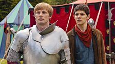 King Arthur and Merlin