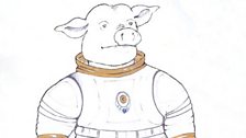 Concept Art of the Space Pig