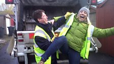 Natasha Perdue - Olympic weightlifter and bin lady