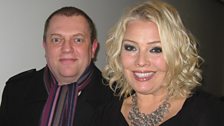 Kim Wilde with Alan Thompson