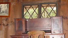 Edward MacDowell's log cabin desk