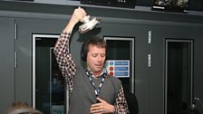 Nicky gets his hands on the FA Cup