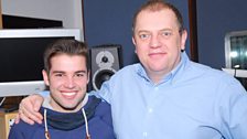 Joe McElderry with Alan Thompson