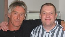 Paul Weller with Alan Thompson