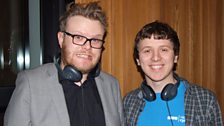 Huw Stephens a Gruff Pritchard