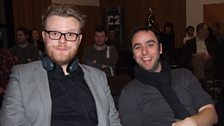 Huw Stephens a Dafydd James