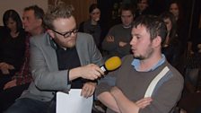 Huw Stephens a Rhys Iorwerth