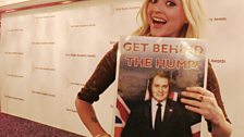 Fearne Cotton is behind The Hump